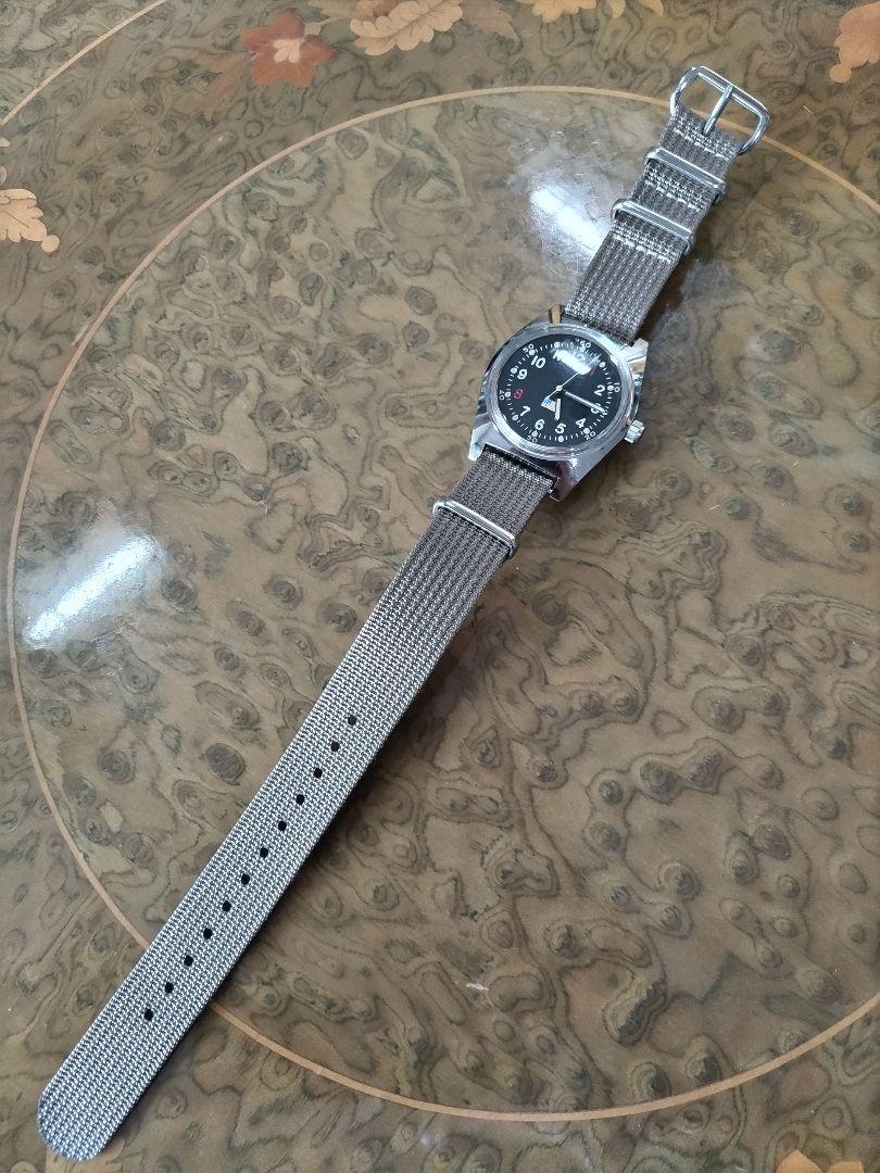 Pilot Military Watch Automatic Black Dial Uruske 36mm