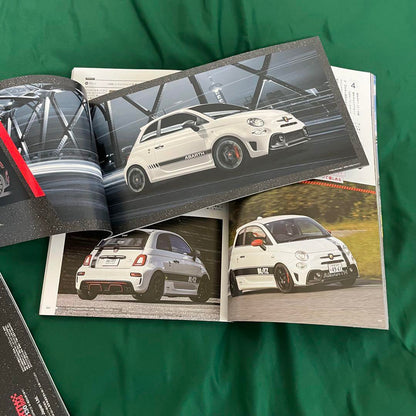 ABARTH New Car Catalog Set T ipo July 2024 Issue Included Extremely Good Condition