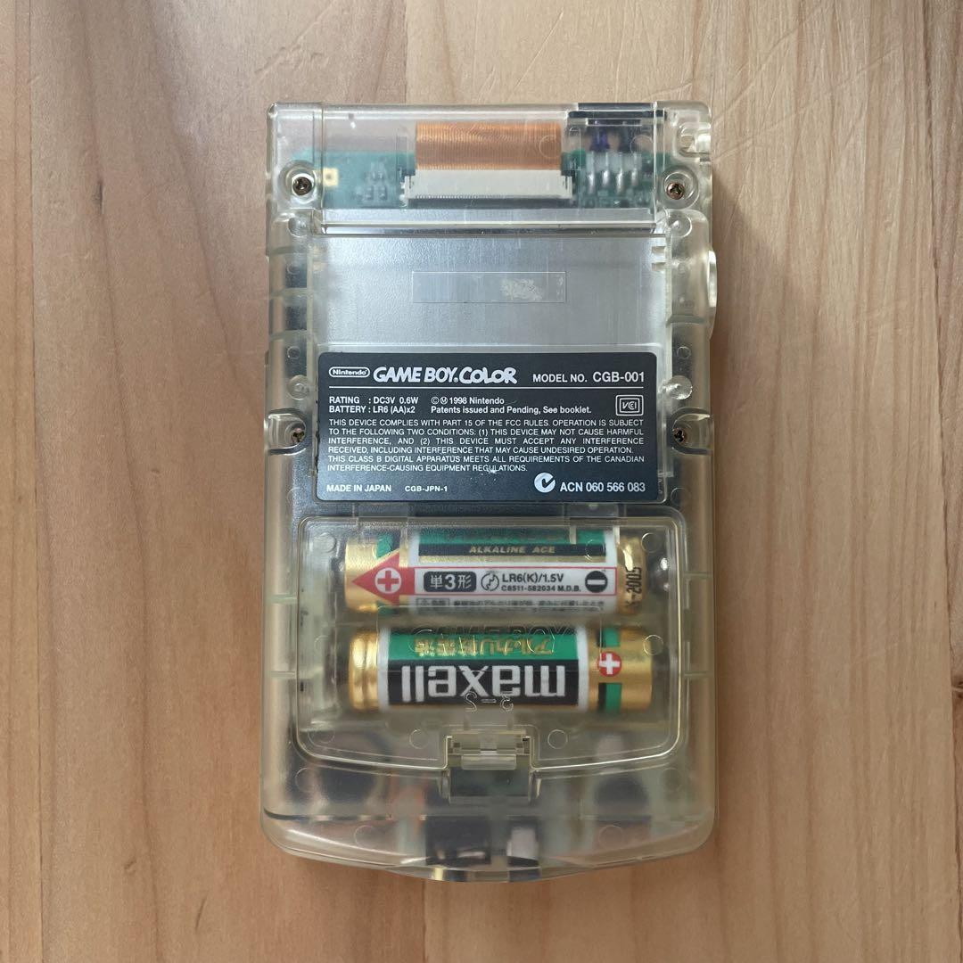 Beautiful Condition GAME BOY COLOR with Clear Body and Functionality Confirmed