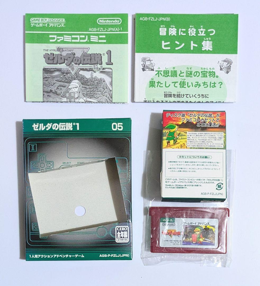 Action confirmation, Zelda's Legend 1 GBA