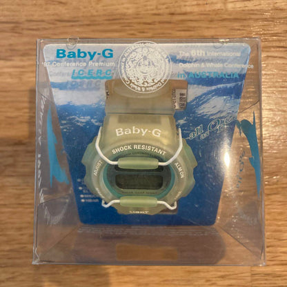 New, Unworn! Baby-G Whale and Dolphin Conference Nelsobay Blue