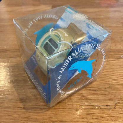 New, Unworn! Baby-G Whale and Dolphin Conference Nelsobay Blue