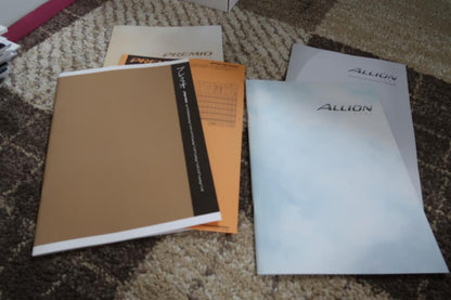 2010.5 2nd-Generation Premio & Alcion Mid-Term Catalog Set T26 Series