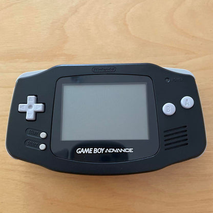 Game Boy Advance Black Console with Cartridges