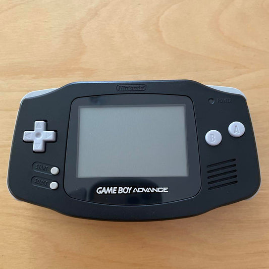 Game Boy Advance Black Console with Cartridges