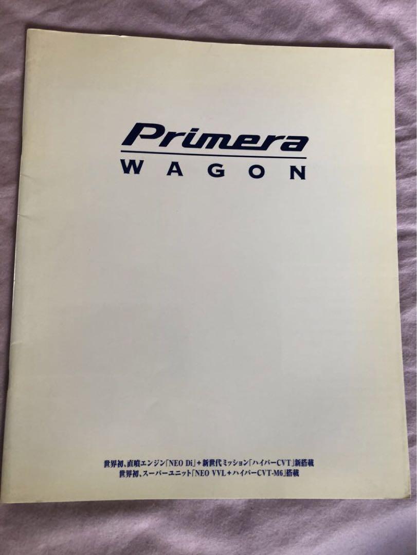 Nissan Primera Wagon Catalog