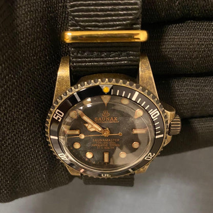 SAUNAX Vintage Submariner Milsub NH35 Vintage