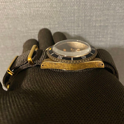 SAUNAX Vintage Submariner Milsub NH35 Vintage