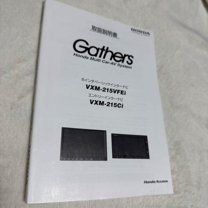 144】User Manual for Gathers Multi-Car AV System VXM-215VFEi/VXM-215Ci