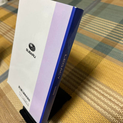 SUBARU LEGACY User Manual WAGON / B4 / OUTBACK Management 28