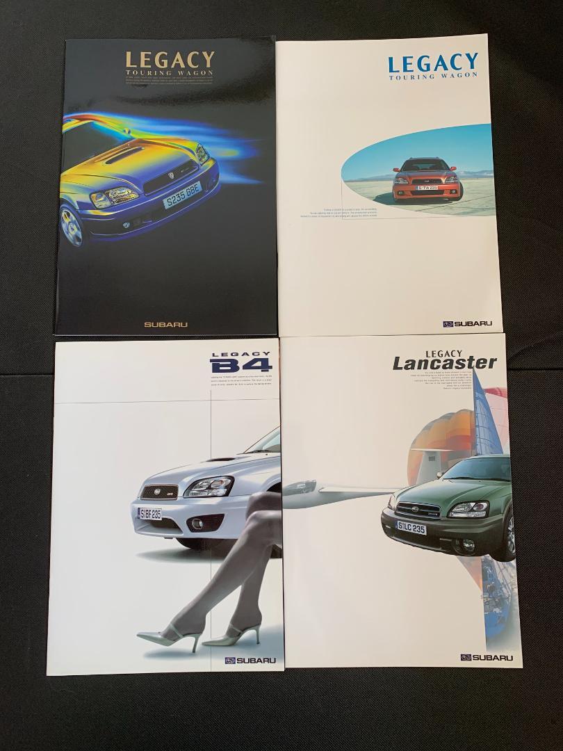 Subaru Legacy (BE/BH series) Catalog 4-set