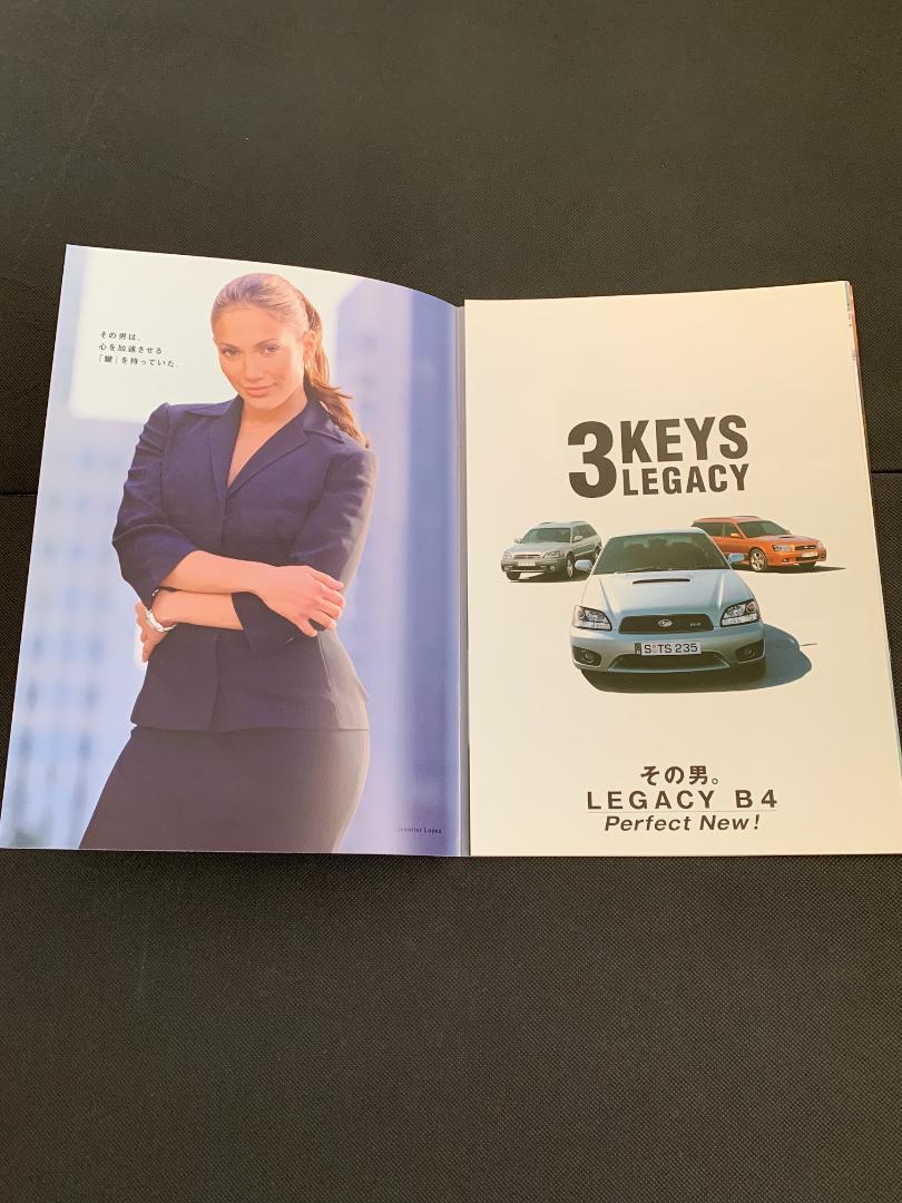 Subaru Legacy (BE/BH series) Catalog 4-set