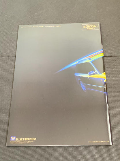 Subaru Legacy (BE/BH series) Catalog 4-set