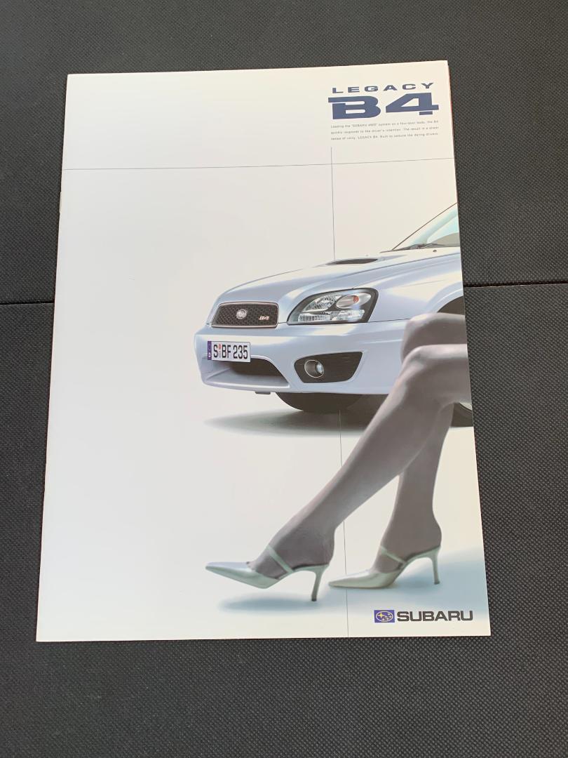 Subaru Legacy (BE/BH series) Catalog 4-set