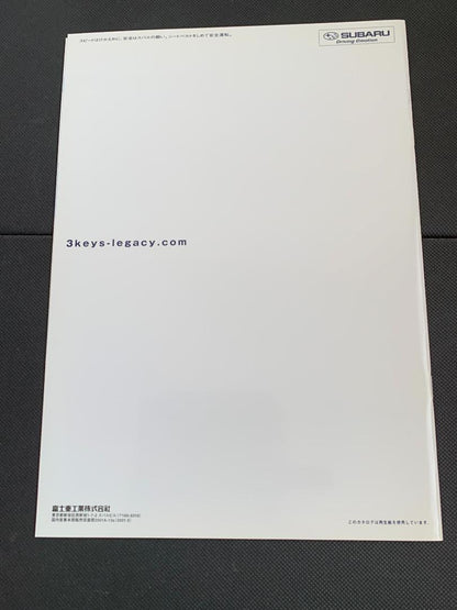 Subaru Legacy (BE/BH series) Catalog 4-set