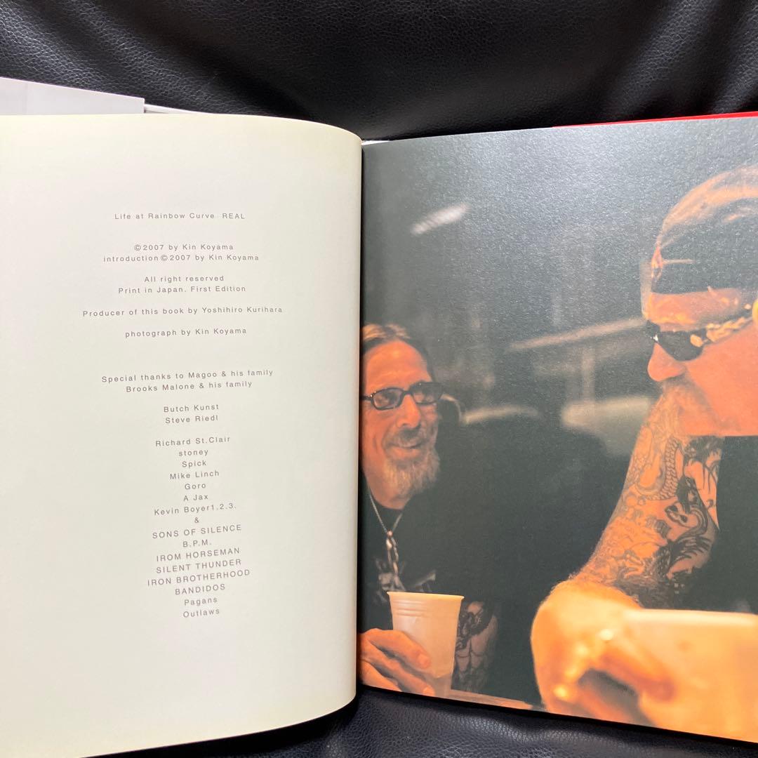 American Motorcycle Photo Book REAL KIN KOYAMA Kin's Camp