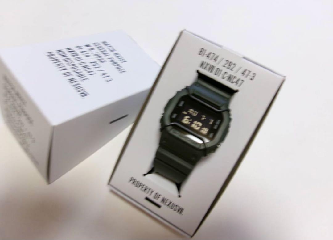 New NEXUSVII. G-SHOCK EXCLUSIVELY FOR U 5600