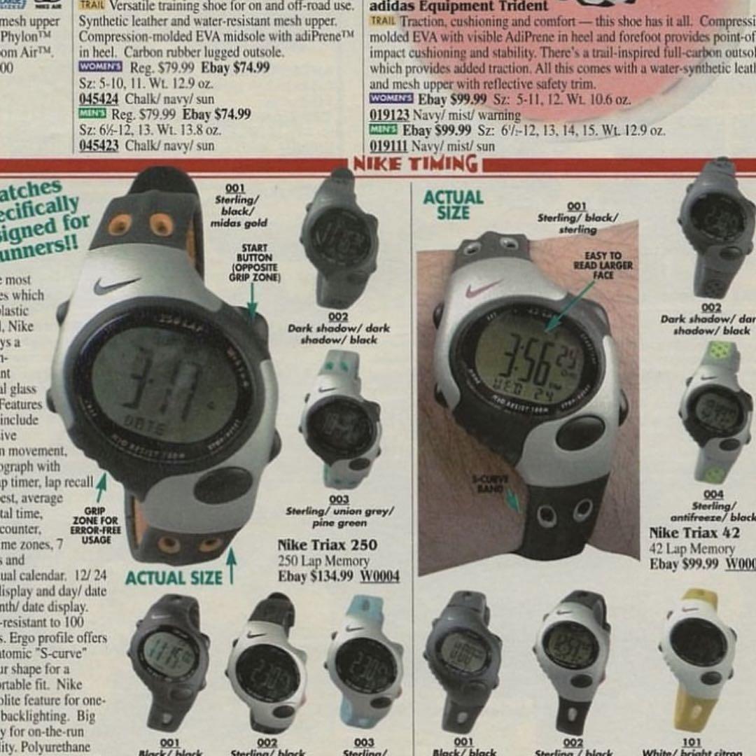 Rarity Nike Timing Triax Watch Y2K 00s