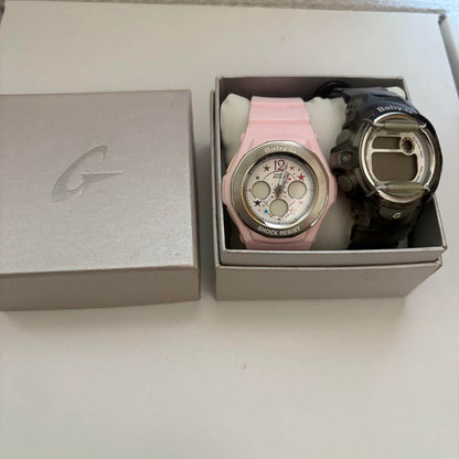 Pink Baby-G Shock Resistant Watch
