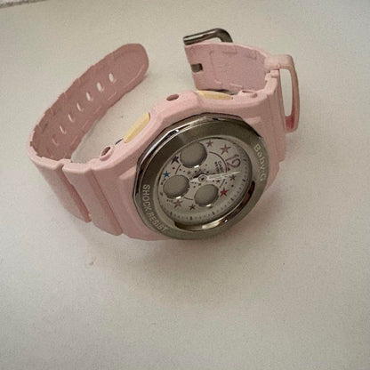 Pink Baby-G Shock Resistant Watch