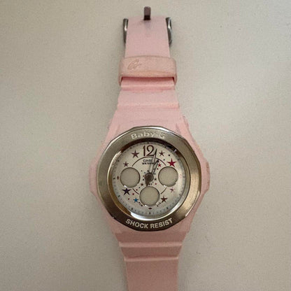 Pink Baby-G Shock Resistant Watch