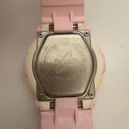 Pink Baby-G Shock Resistant Watch