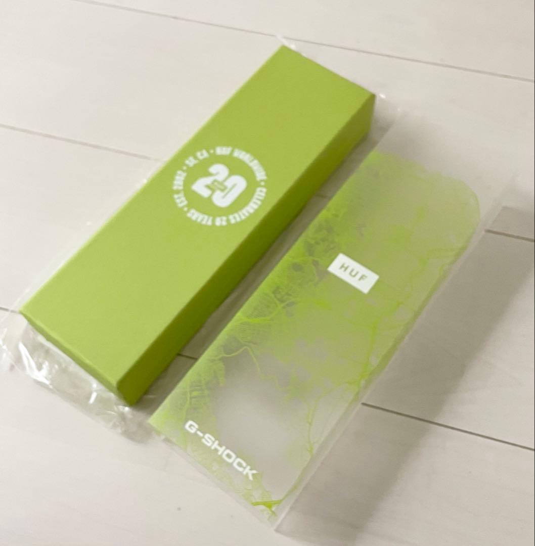 Unused CASIO G-SHOCK HUF Collaboration 20th Anniversary GA-2100