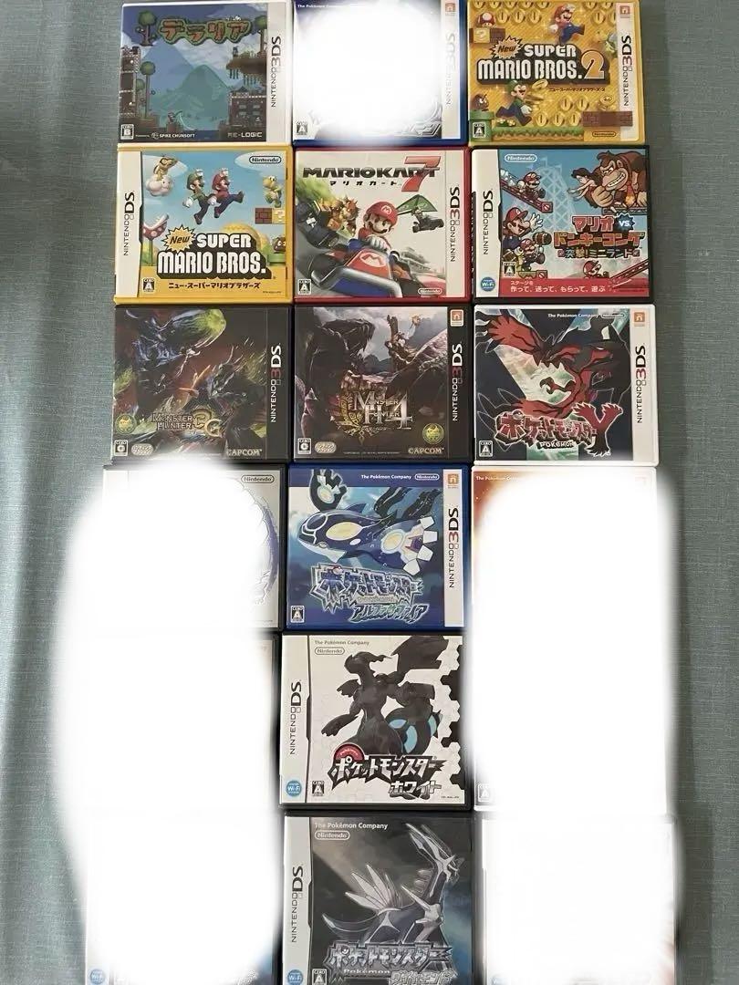 25-Piece 3DS, DS Game Set (Case and Charger Included) All Games Included