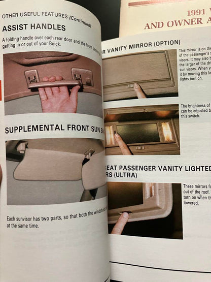 1991 Model Buick Park Avenue Owner's Manual