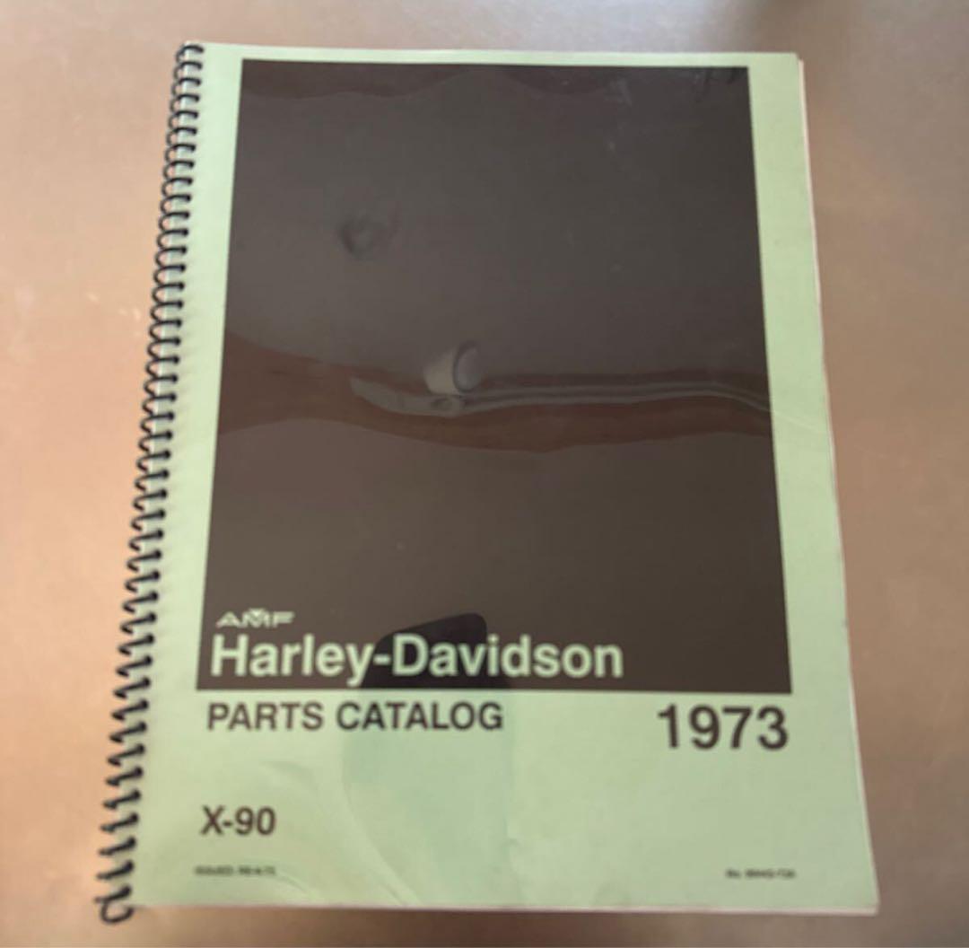 Aermacchi Harley-Davidson X-90 Parts Catalog 1973