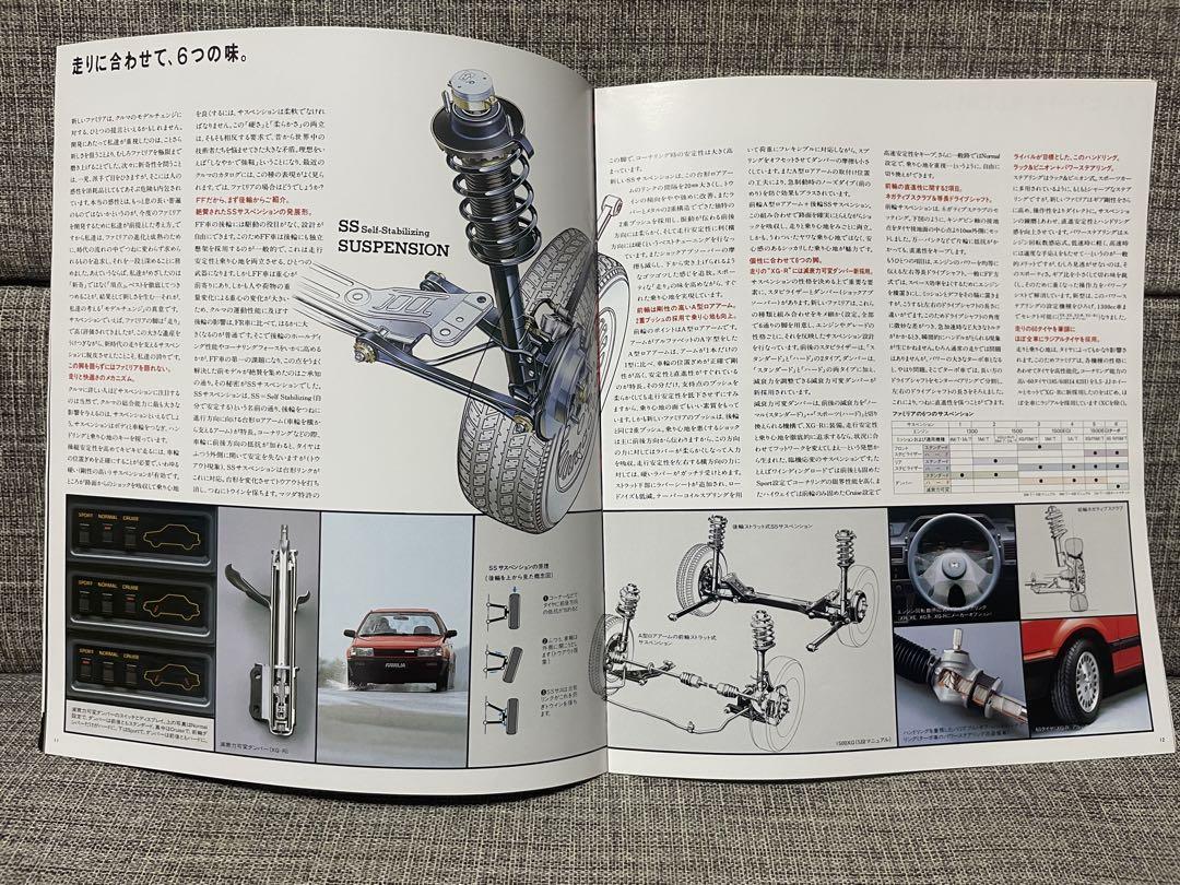 Mazda Familia Hatchback Sedan Domestic Produced Vintage Car Catalog