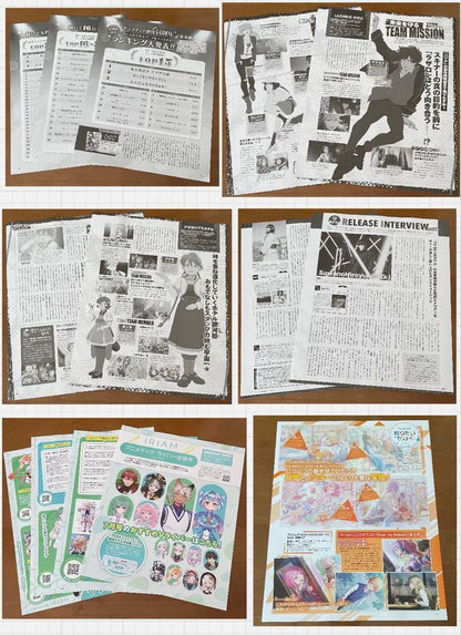 Anime Magazine 2025 July Issue Cutout