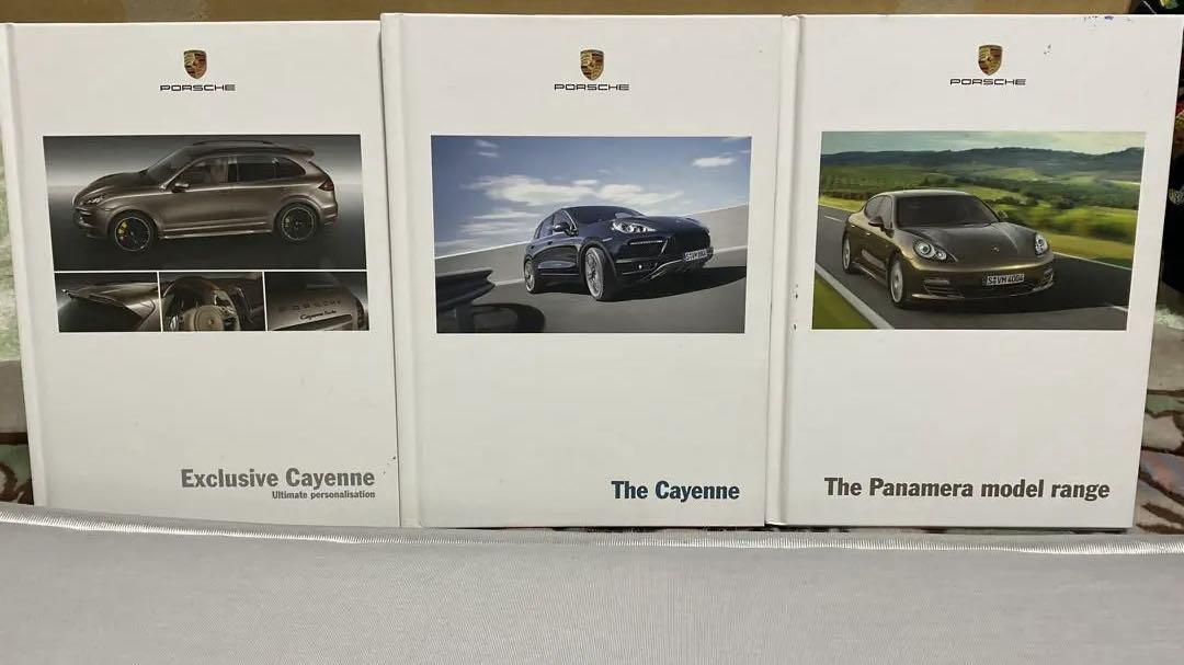 Porsche Catalog Set 3 Volumes Cayenne Turbo … Panamera