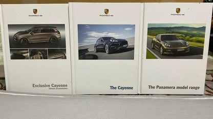 Porsche Catalog Set 3 Volumes Cayenne Turbo … Panamera