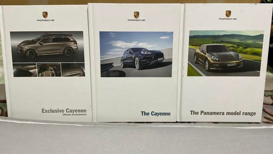 Porsche Catalog Set 3 Volumes Cayenne Turbo … Panamera