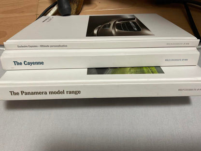 Porsche Catalog Set 3 Volumes Cayenne Turbo … Panamera