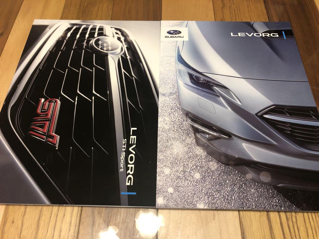 Subaru Levorg and STI Sport Catalog