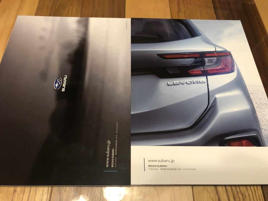 Subaru Levorg and STI Sport Catalog