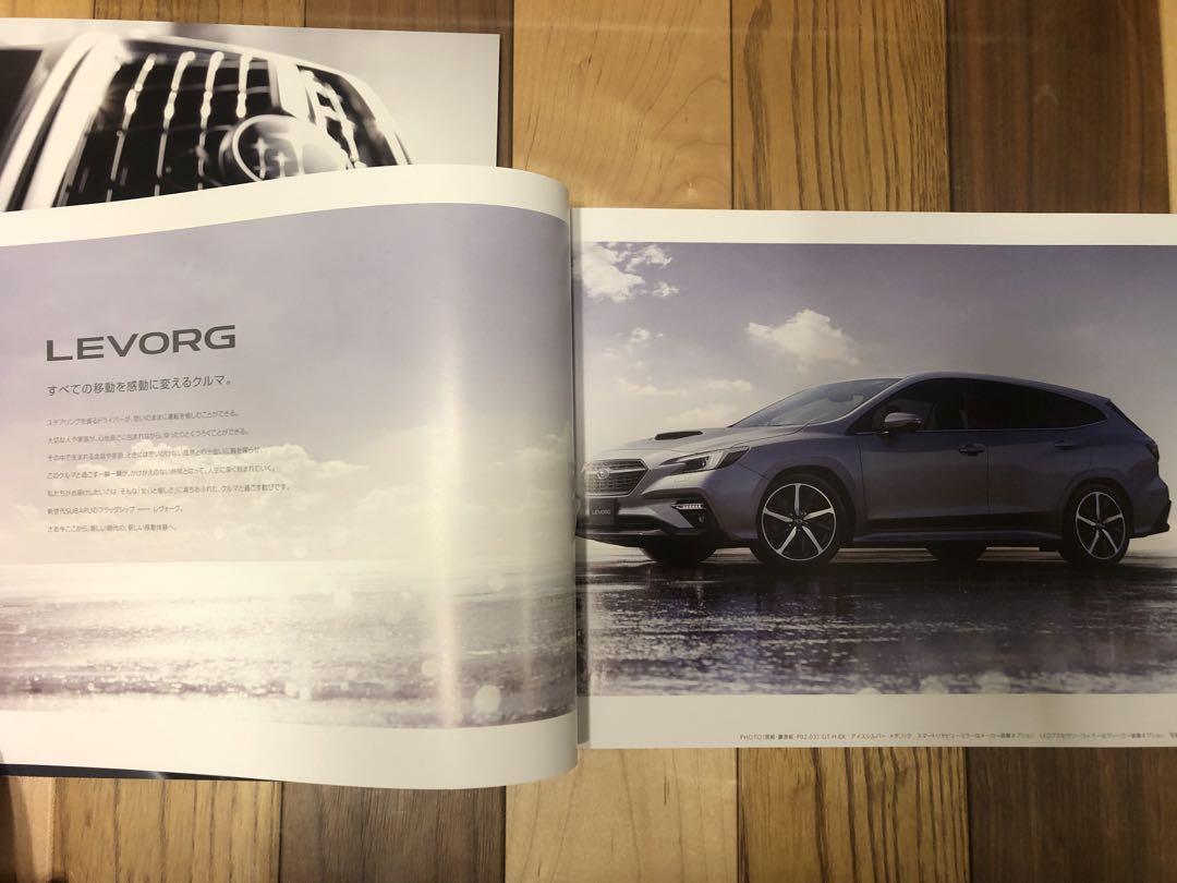Subaru Levorg and STI Sport Catalog