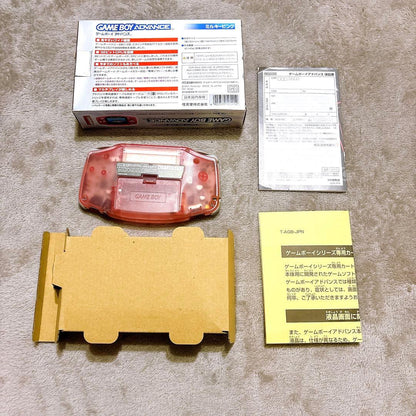 Rare Nintendo Game Boy Advance Pink AGB-001 with Box