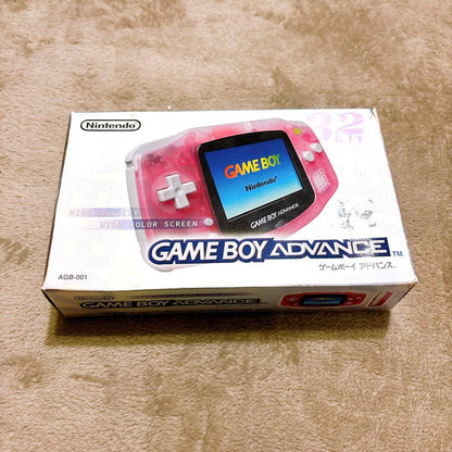 Rare Nintendo Game Boy Advance Pink AGB-001 with Box