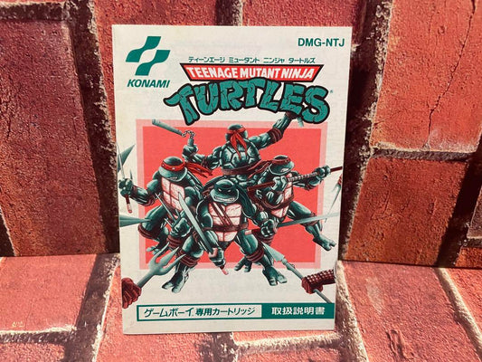 Game Boy Turtles Manual Only