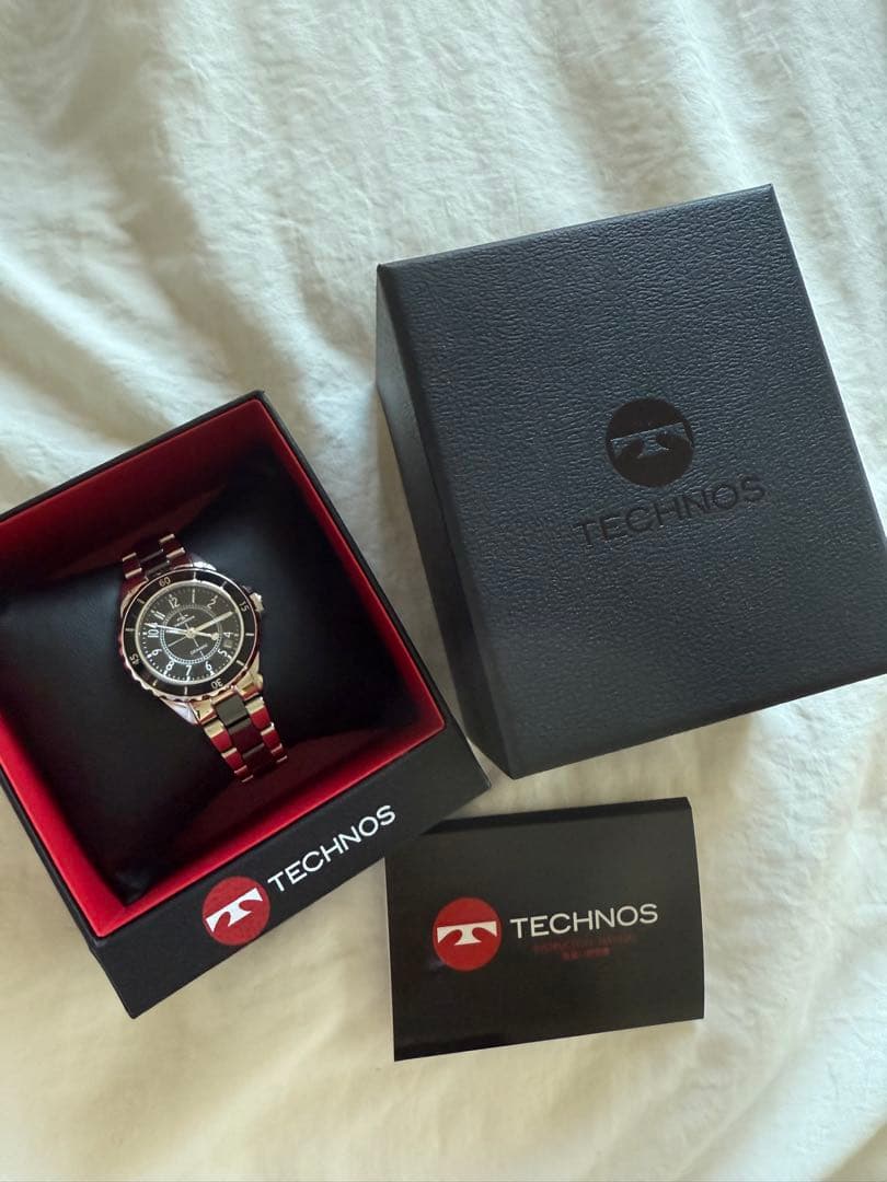 TECHNOS Silver Watch