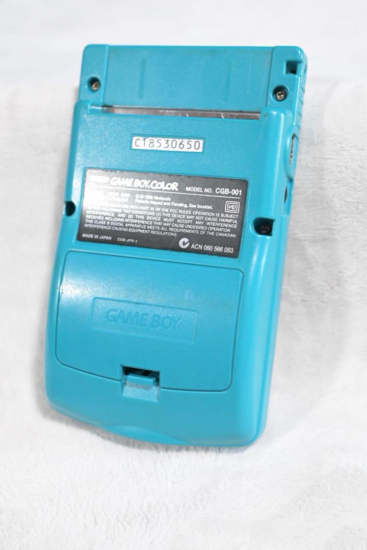 Game Boy Color Aqua Blue CGB-001