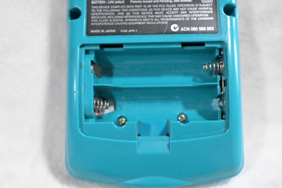 Game Boy Color Aqua Blue CGB-001