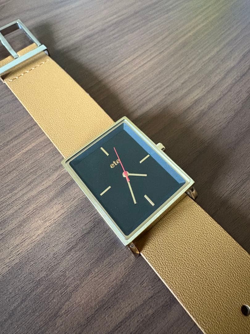 Summer Change-Up Watch Rectangular Black