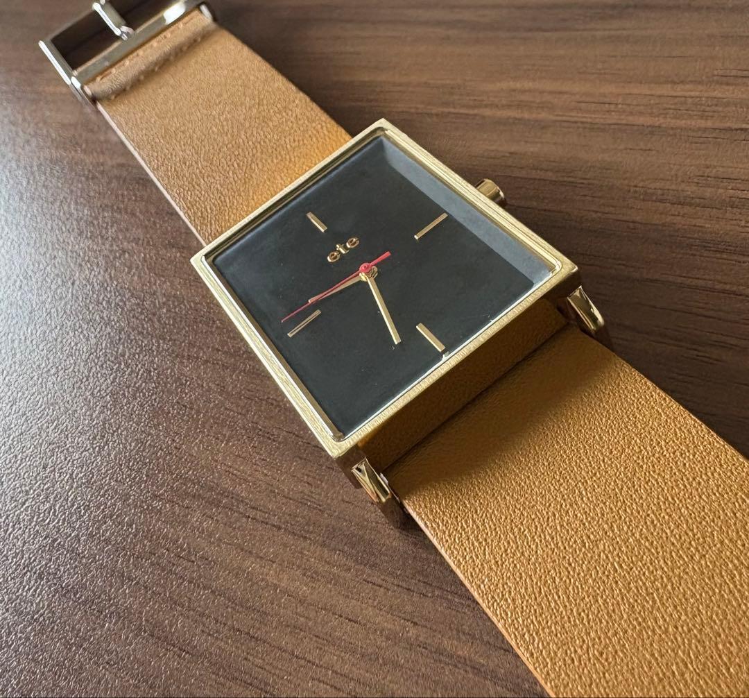 Summer Change-Up Watch Rectangular Black