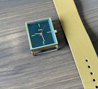 Summer Change-Up Watch Rectangular Black