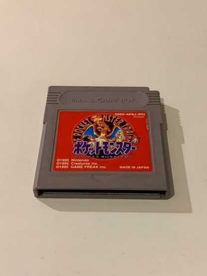 Pokémon Game Boy Software Red
