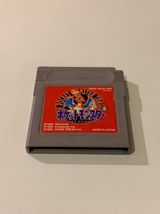 Pokémon Game Boy Software Red